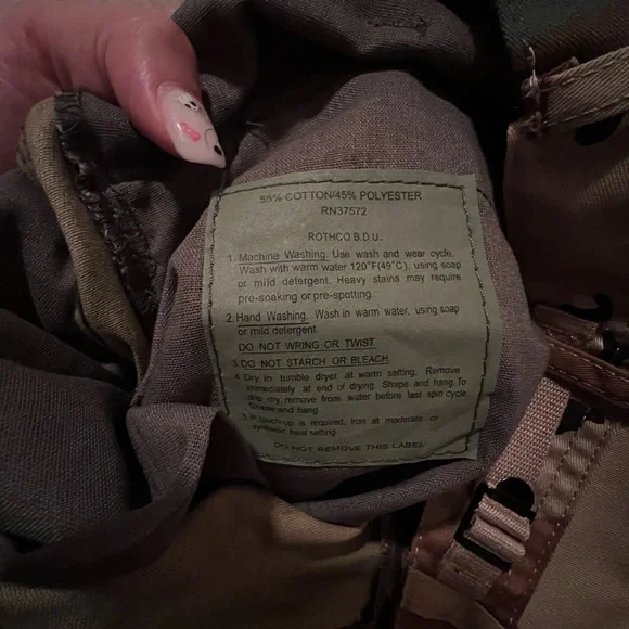 Coal N Terry Camo cargo pants - Picture 6 of 6